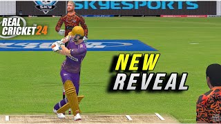 "REAL CRICKET 24 NEW REVEAL"