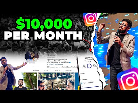 How I'm Earning $10k/Month From Instagram | How To Earn Money From Instagram