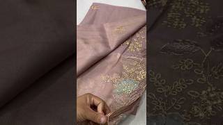 Tussar organza saree 3200 Rs. #tussarsilksaree#instasarees #pastelshades#pastelshadesaree #trending