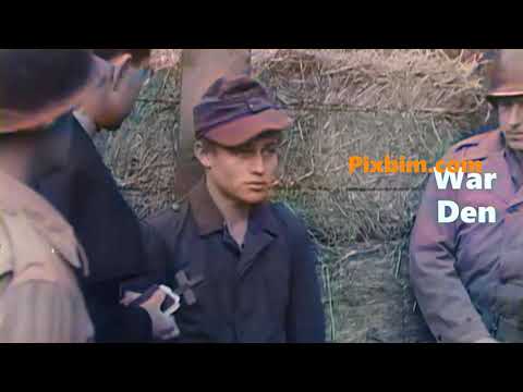 WW2 1ST TIME IN COLOR! Teenage Nazi Spies Execution by US Army Firing Squad! WW2 Executions!