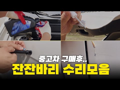 캡티바 중고차 구매 후, 잔잔바리 수리모음