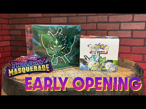 Twilight Masquerade Elite Trainer & Booster Box Opening