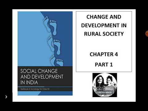 Sociology Class 12 | CHANGE AND DEVELOPMENT IN RURAL SOCIETY  - PART 1 |  | CURIOUSMINDS