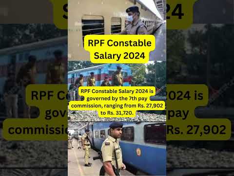 RPF Constable Salary 2024 | #shortsfeed |#rpf | #ytshorts