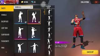 FREE FIRE ALL EMOTES FREE  -  SUBSCRIBE #sidfreefire007