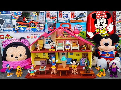 Satisfying with Unboxing Minnie Mouse Jumbo Fun House Playset| Review Toys ASMR