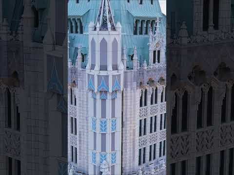 Drone The Woolworth Building, New York City