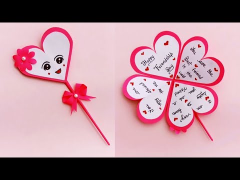 DIY - Happy FRIENDSHIP DAY Card | Handmade Card For Friendship Day