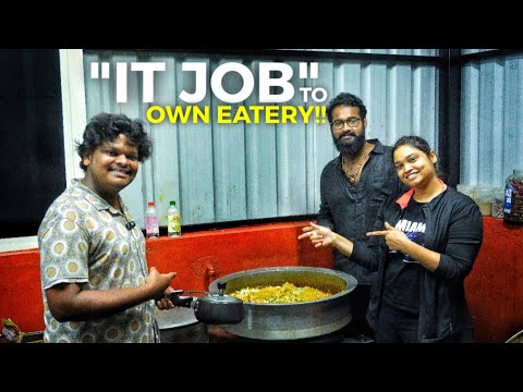 FROM A JOB TO HIS OWN SHOP! This Couple Serves A Tasty Cooker Biryani For Rs.189 only | Street Food