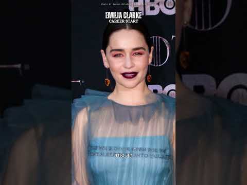 How Emilia Clarke’s Acting Career Took Off: Drama School to Game of Thrones #shorts #EmiliaClarke