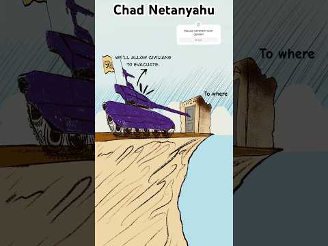 Chad Netanyahu | no mercy on Gaza | #anime #animation #kishin #cr7