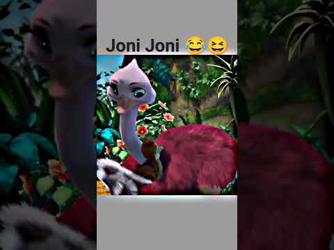 Joni Joni 😂🤣 monkey and Trunk funny 🤣😂 || comedy video #comedy #funny #viral #shorts