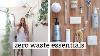 My Zero Waste Bathroom Essentials // Shower Routine 2022 ✨🛁😌