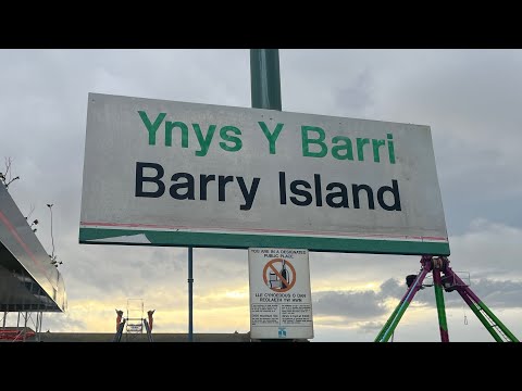 Station tour of Barry Island ￼