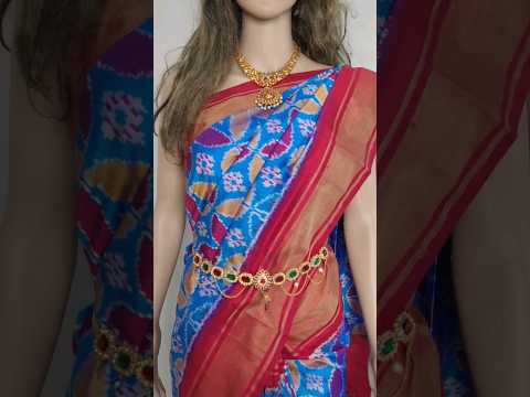 Pochampally pure silk Ikkat saree | Designer Ikkat pattu saree | Order direct from weavers #sarees