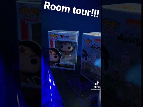 room tour part 1 #roomtour #disney #pez #setuptour #budgetgaming #budgetpc #organization