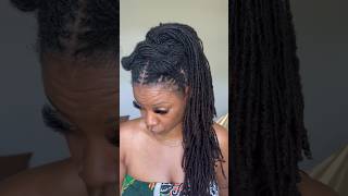 New Summer Hairstyle Tutorial #sisterlocks #hairstyle #locs