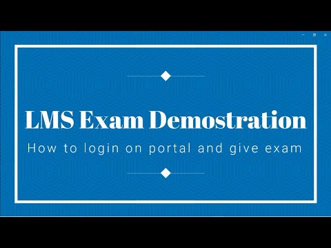 How to Login and Give an Exam/Tests Using LMS [Moodle]