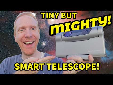 Take this AMAZING $500 smart telescope ANYWHERE! Unboxing and First Light of the Dwarf III :)