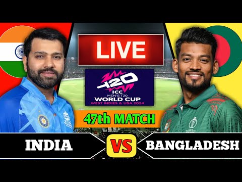 Live India vs Bangladesh T20 World Cup Live | IND vs BAN | Live Cricket Match Today Cricket Live