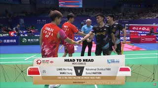 Liang Weikeng/Wang Chang (CHN) vs Muhammad Shohibul Fikri/Daniel Marthin (INA) | China Open 2024 R16