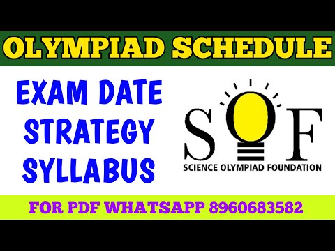 SOF Olympiad Schedule, PaperPattern, Strategy for Qualifying SOF Olympiad / Full details