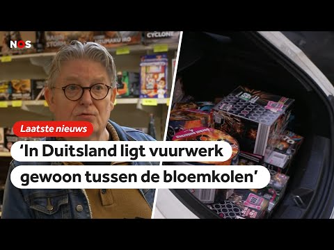 Lange rijen in Duitland, maar vuurwerk verkoop in Nederland loopt ook goed