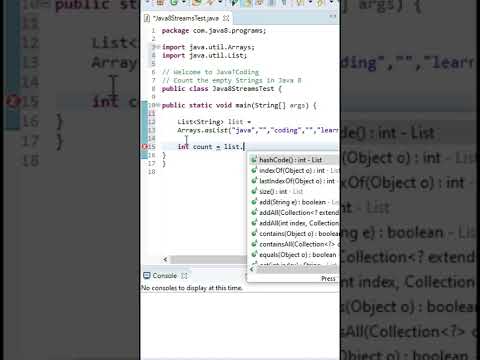 Count Empty String in java 8 using Stream API #shorts #java8feature #shortsfeed