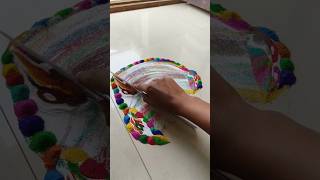 Holika Dahan Easy Rangoli || Holi Rangoli #holikadahan#holi#happyholi#rangoli#shorts#ytshorts