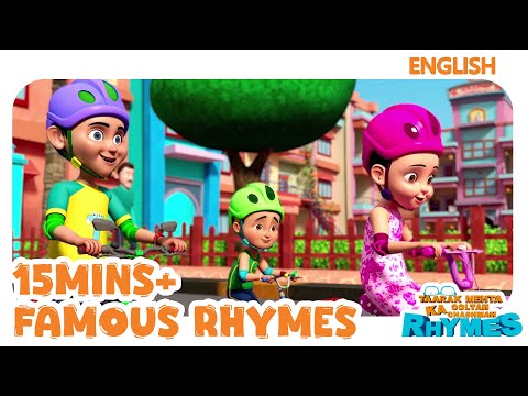 15-mins of Famous English Rhymes | Tapu Sena Special | TMKOC English Rhymes |