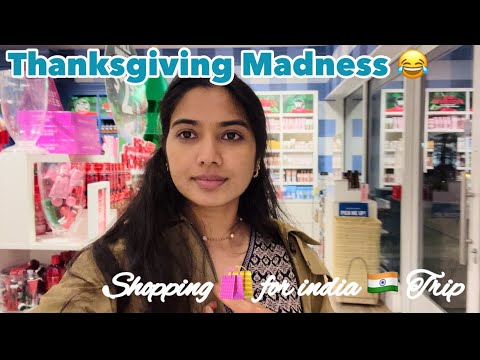 Thanksgiving Shopping 🛍️ Madness in the USA 🇺🇸 | Shopping for my India trip | USA Telugu Vlogs