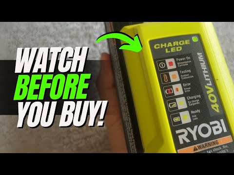 RYOBI 40v Compact Charger - Quick REVIEW!