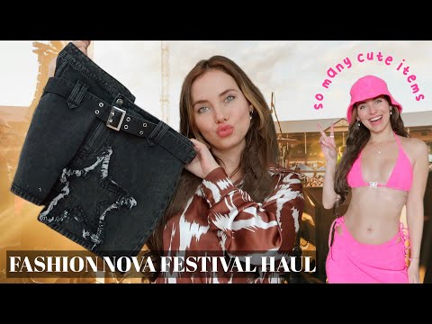 *must have* festival outfits 2024 try-on haul // ft Fashion Nova