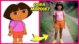 Dora The Explorer Characters In Real Life ✨+ Guess The Voice + Their Favorite Drinks & More! | Boots