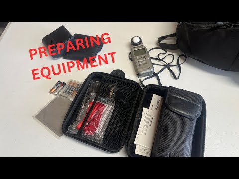 How to prepare for a photoshoot | Checking Camera Equipment