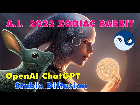 【Master Tsai】A.I. 2023 Zodiac Rabbit, Rabbit Year Prediction, ChatGPT, OpenAI, Stable Diffusion