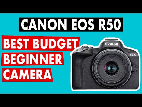 Best beginner mirrorless camera 2024 - CANON EOS R50