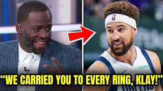 Draymond Green EXPOSES Klay Thompson – ‘We CARRIED You for Years!’