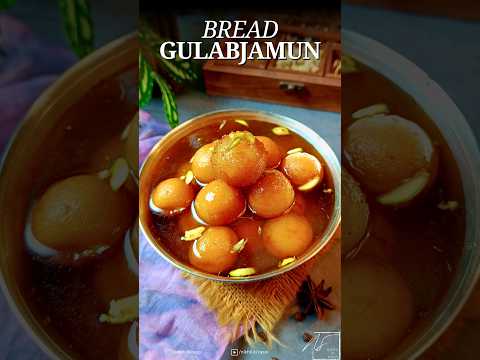 Instant Gulab Jamun | Bread Gulab Jamun | Bread Gulab Jamun Recipe | instant Gulabjamun | #shorts