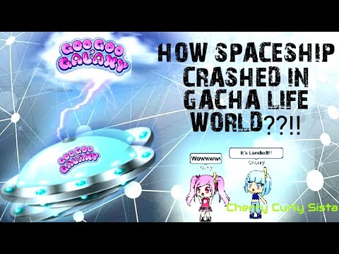 Goo Goo Galaxy Space Ship Landed in Gacha Life World & Baby Aliens Comes into Real Life!!!! || GLMM