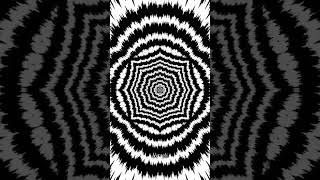 Monochrome Hypnosis: A Mesmerizing Black and White Illusion. #illustration #trippy #shorts