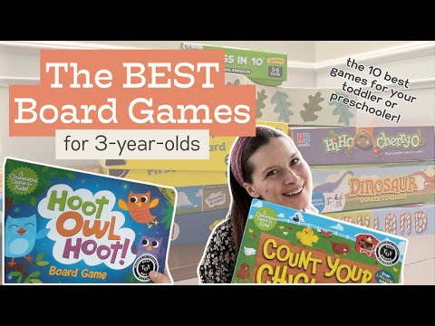 Best Board Games for 3 Year Olds | Educational and Fun Games for Toddlers and Preschoolers