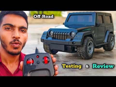 RC  THAR  Gaddi -  Testing and Review || Off Road Testing 😱