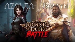 Armory Deck Battle | Azalea v Boltyn - Classic Constructed Gameplay