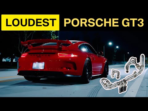 WORLDS LOUDEST 911 GT3 F1 EXHAUST | 4K