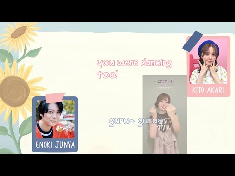 Enoki Junya Teasing Kito Akari's Tiktok Dance