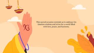 Guru Nanak Jayanti 2024 | Gurpurab | Sikh Festival Animated Motion Graphics