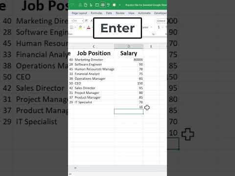 Excel COUNT vs COUNTA: Which to Use? #shorts #excel #microsoft365 #microsoft