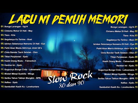 LAGU JIWANG 80AN DAN 90AN TERBAIK - LAGU SLOW ROCK MALAYSIA - KOLEKSI 40 LAGU2 JIWANG 80AN - 90AN