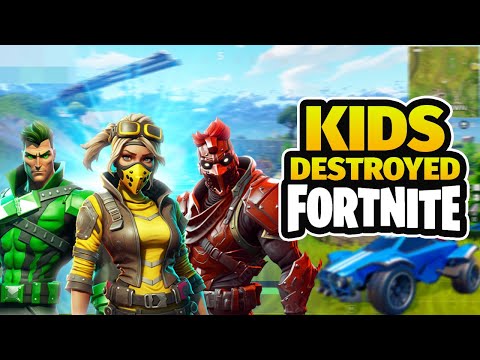 kids who destroyed things over fortnite